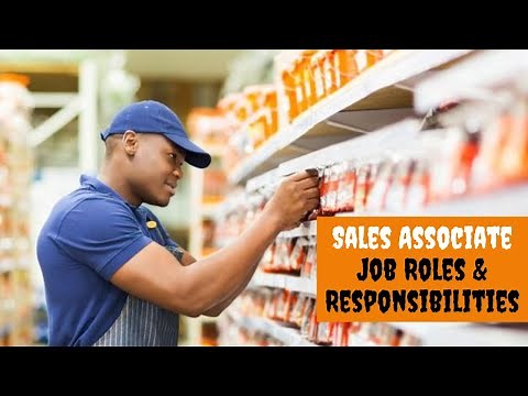 Sales Associate Job Roles and Responsibilities