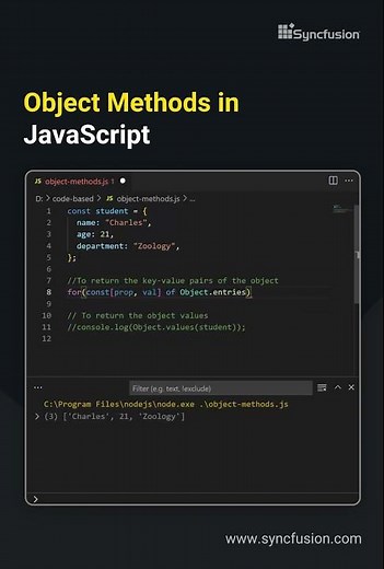 Object Methods in JavaScript
