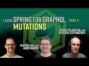 Spring Tips: Spring for GraphQL: Mutations
