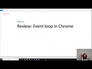 Node.js - Event Loop in Chrome