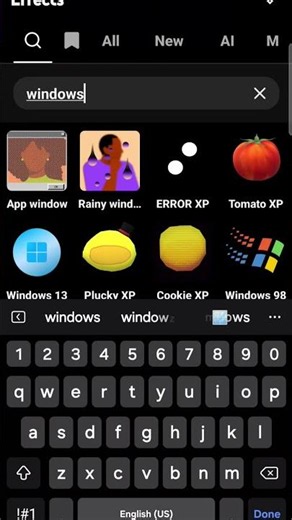 how to find the windows 1.0 byte demo filter, method 3: search "windows 1.0" and pick the purple one