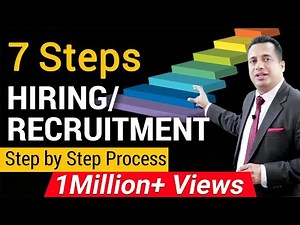 7 Steps for Hiring | Recruitment | Step by Step Process | Dr Vivek Bindra