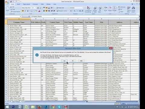 How to convert an excel file to txt file