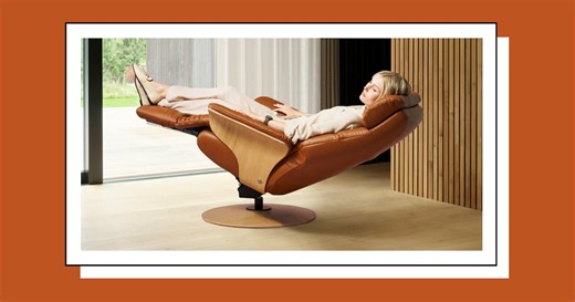 This Scandi Recliner Uses Zero Gravity to Reduce Stress