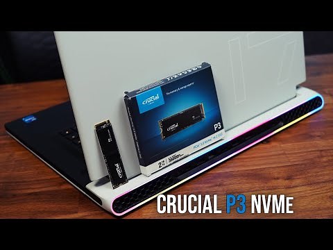 Crucial P3 NVMe SSD | Unboxing | Installation | Benchmarking