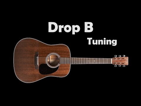 Drop B Guitar Tuning - 4K