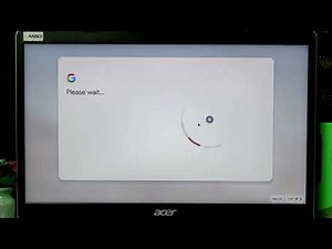 ACER Chromebook 315 – First Setup