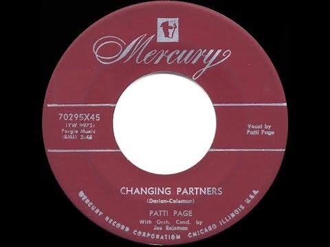 1954 HITS ARCHIVE: Changing Partners - Patti Page (her original version)