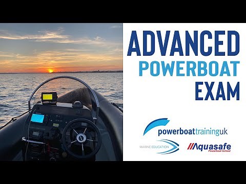 RYA Advanced Powerboat Exam