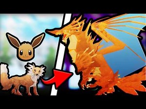 EVERY CHALLENGE, my POKEMON CREATURE EVOLVES! | Creatures of Sonaria