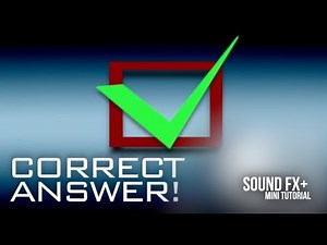 Correct Answer / Checkmark - Sound Effect