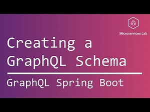 GraphQL Spring Boot #7 - Creating a GraphQL Schema.