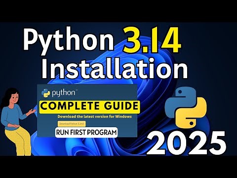 How to Install Python 3.14.0 on Windows 11 [2025 Update] | Latest Python Installation