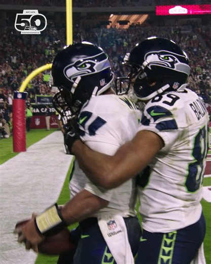 Commanding the field. Here are the top quarterbacks in Seahawks history. 📰 https://50.seahawks.com/ | Seattle Seahawks