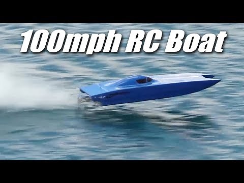 100mph RC Boat - Dual 12s Brushless Motors