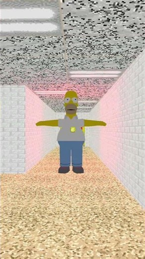 Homer Simpson Baldi Creepy Encounter!