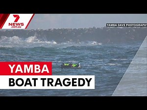 Two dead after boat capsizes at Yamba Bar | 7NEWS