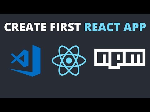 First React app using create-react-app | VS code | npx | npm