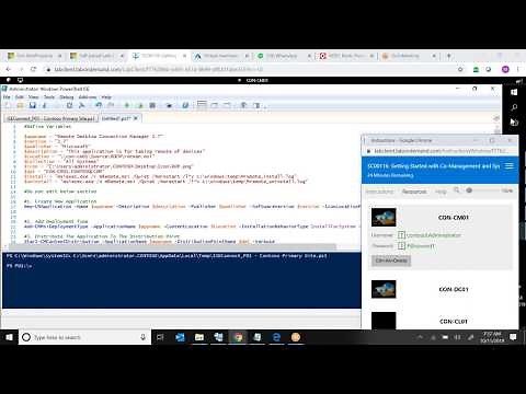 SCCM Training For Beginners | Deploying Application Through SCCM Using Powershell