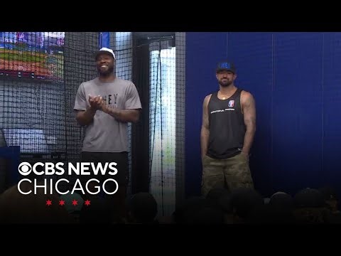 Jason Heyward hosts JHey Home Run Derby for kids in CHicago