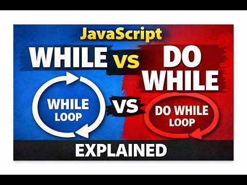 JavaScript While vs Do While Loop Explained | Beginner Tutorial
