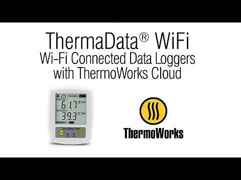 ThermaData® WiFi Temperature Data Logger