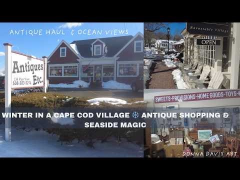 Antique haul Cape Cod | Antique Store & Coastal Views | shop antiques with me