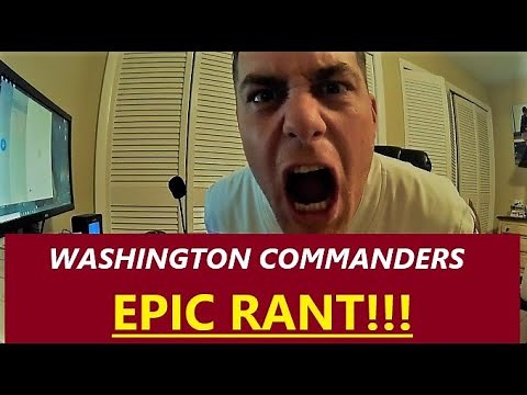 Washington Commanders REACTION - EPIC RANT by Fan