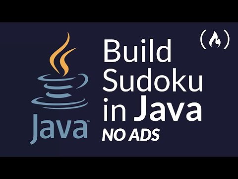 Build a Java Desktop Application - Full Course (Sudoku)