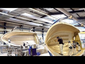 Inside Super Luxurious Boat And Yacht Factory | Manufacturing Process From Start To Finish