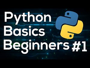 Python Programming Basics For Beginners #1 - Output