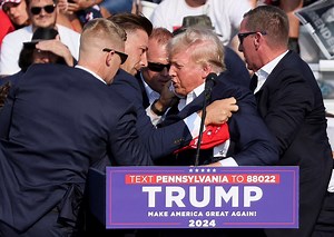 Donald Trump injured in shooting at Pennsylvania campaign rally