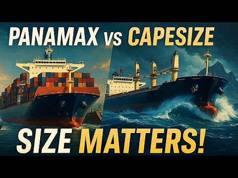 Panamax vs Capesize Ships: What’s the Real Difference? #panamax #capsize #ruzave