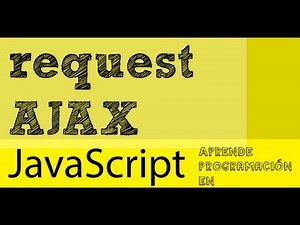 Tutorial javascript - realizar peticion(request) Ajax, obtener datos de un archivo XML