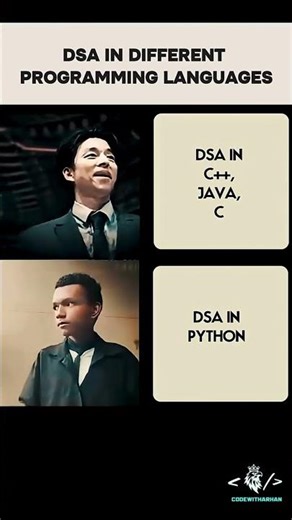 DSA in Different Languages | C++ vs Java vs Python vs JavaScript #banaraslitfest #trustonallah