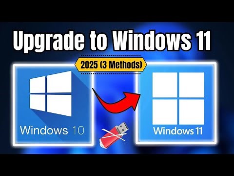 Upgrade Windows 10 to Windows 11 for FREE !! in 2025 (3 Methods)