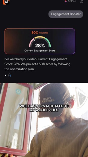 ❌ STOP editing videos manually. Start editing by chatting with AI. #async #videoediting