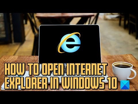 How to Open Internet Explorer