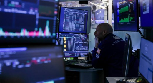 Oil declines, giving stocks and bonds a boost