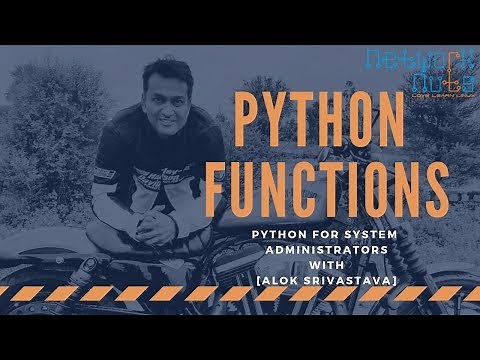Python Functions - Python for System Administrators