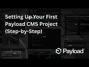 Payload CMS Tutorial for Beginners — Step by Step