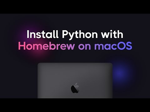 How to Install Python on Mac (Homebrew)