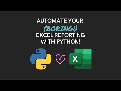Automate Excel reports with Python | Query database with Pandas | Split and save Dataframe to file