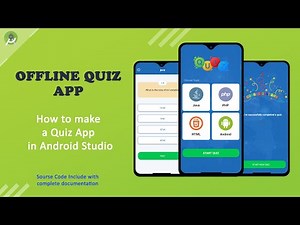 How to create a Quiz App in Android Studio | Modern Quiz App Tutorials | Quiz App UI design