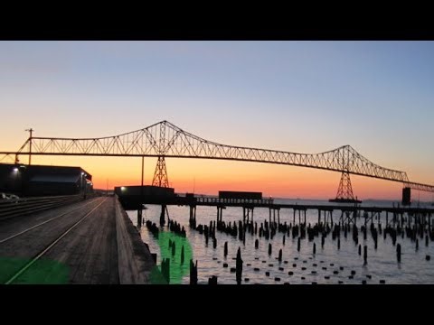 A 4 mile Bridge In Astoria Megler Bridge In Oregon State And Washington State!!!!😋🫣😋🫣