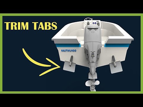 🚤 TRIM TABS 101 - How to use trim tabs on a Boat - How do trim tabs work?