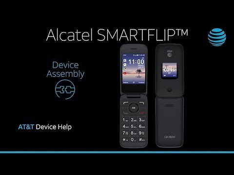 Learn Device Assembly on the Alcatel SMARTFLIP | AT&T Wireless