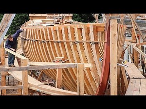 Boatbuilding - Lining-out for Planking (EP78)