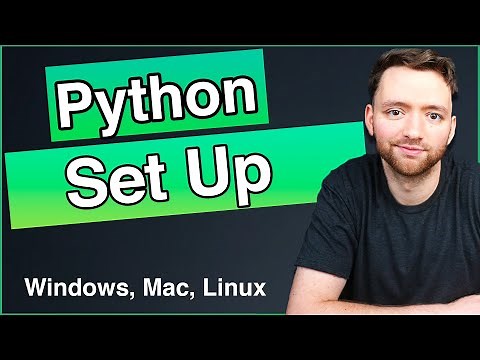 Python Environment Setup for Windows, Mac, Linux (Pip and Venv)