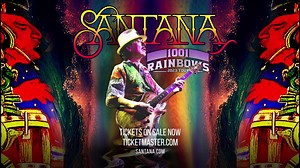 Rock and Roll Hall of Fame guitarist Carlos Santana is hitting the road with his band and bringing his 1001 Rainbows Tour to Prudential Center on June 21. Tickets are on sale now. | Carlos Santana